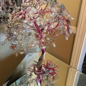 Pink Silver Jeweled Wire Tree (20%=$65) lowest price ever (excluding coupons)